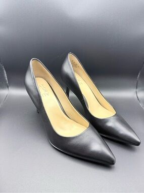 Naturalizer - Leather Pointed Toe Anna Stiletto Pumps